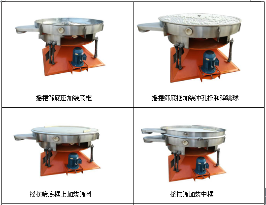 超声波摇摆筛,圆形摇摆筛